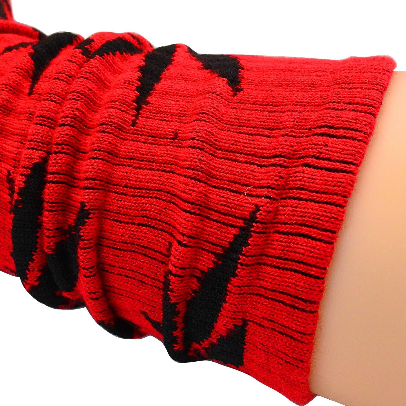 Lystaii 5 Pairs Weed Leaf Printed Cotton Socks Unisex Random Color Maple Leaf Printed Socks, One Size - Image 6