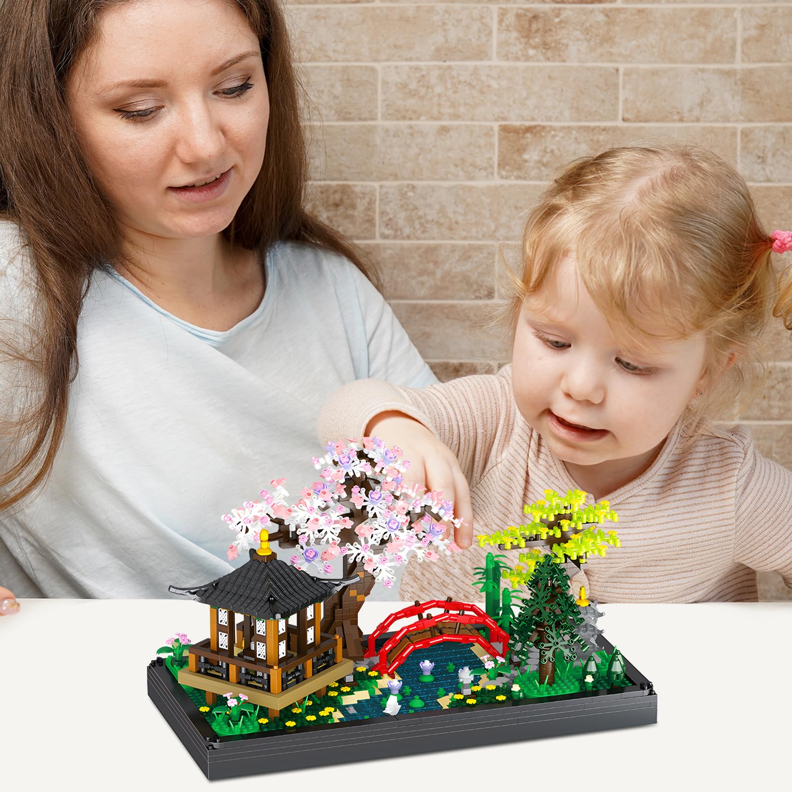 Amazon.com: APENGBAOL Zen Tranquil Garden Architectural Set