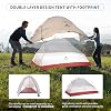 Naturehike Cloud up Pro/Base/UL Tent 1 Person Light Camping Tent Easy Construction Windproof & Waterproof Dome Tent for Outdoor Travel Trekking