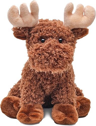 Bearington Morton The Moose - Animal de peluche, 10.5 pulgadas