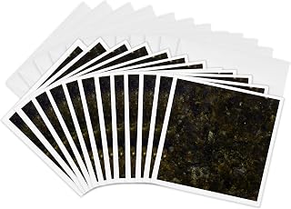 3dRose Greeting Cards - Uba Tuba granite print - 12 Pack - Anne Collections Granite