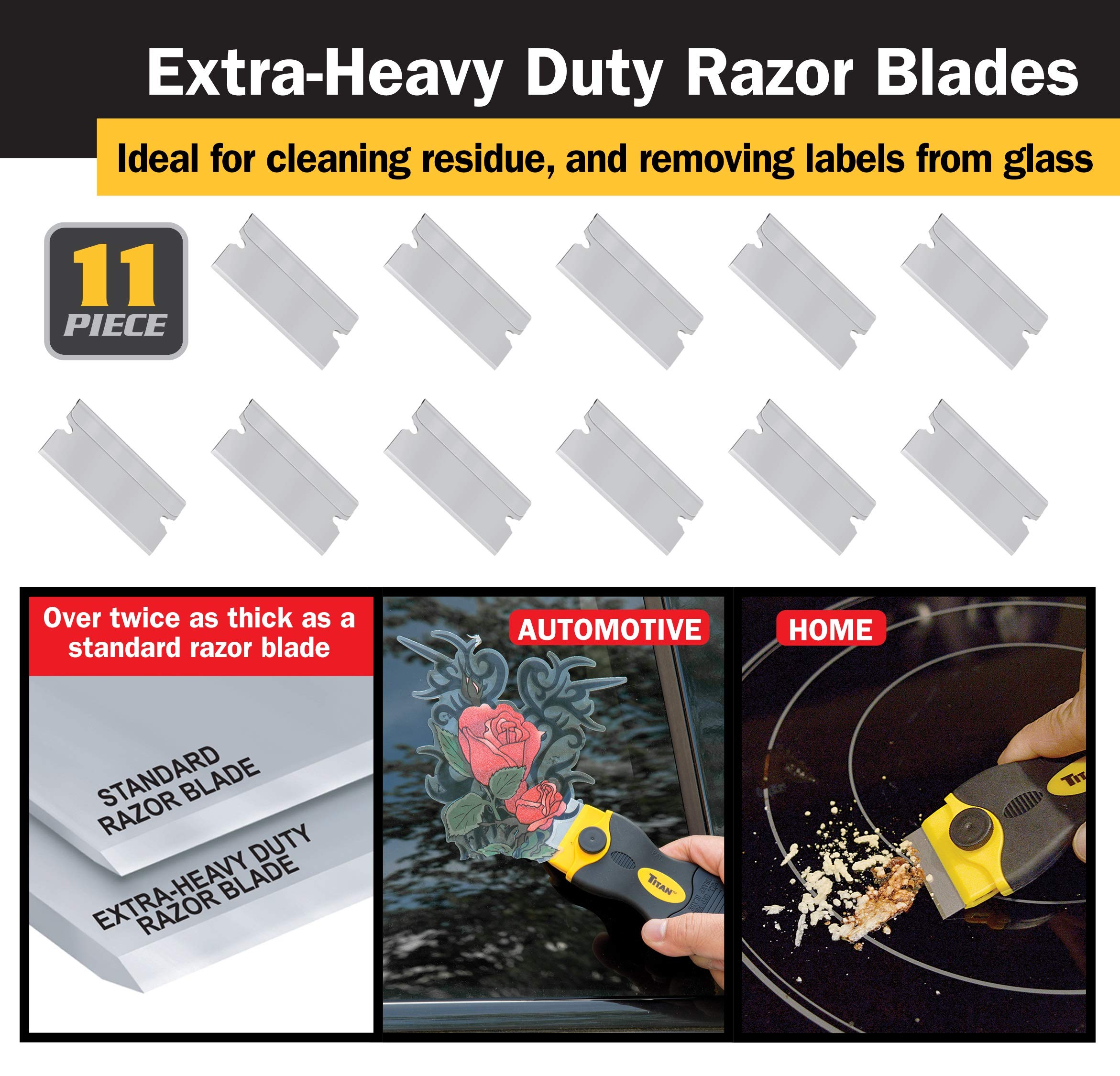 Snapklik.com : Titan Tools 17013 4-Inch Mini Razor Scraper