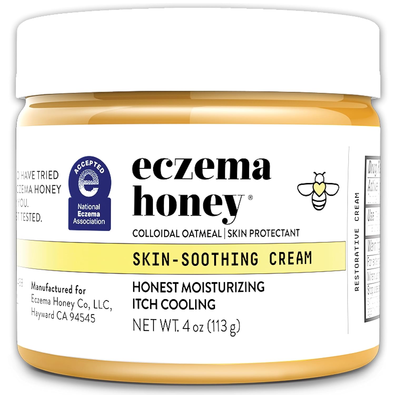 ECZEMA HONEY Original SkinSoothing Cream Organic Hand