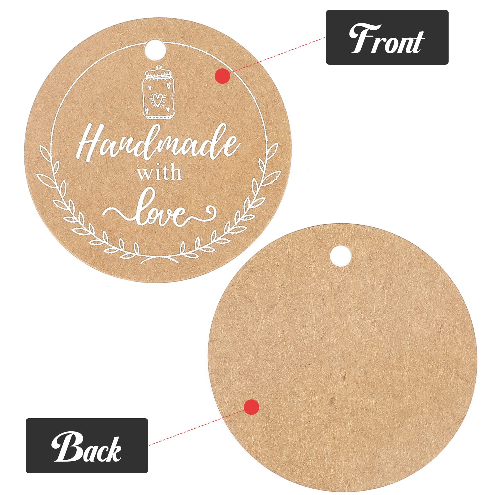 Cadeaulabels met luxe goudfolie - Sterkte Cadeaulabels met luxe goudfolie - Sterkte