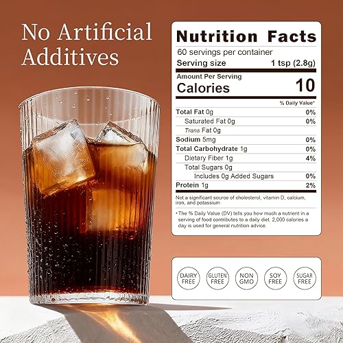 Miniatura 2 de Café de hongos 14 en 1 con hongos cultivados en troncos  30% beta-glucanos verificado en laboratorio  60 porciones para la concentración y la salud