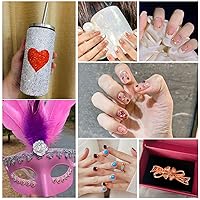 Vista 85 de Beadsland 1440 diamantes de imitación de cristal con parte trasera plana, gemas redondas, sombra dorada, SS20, 0.181-0.189 in