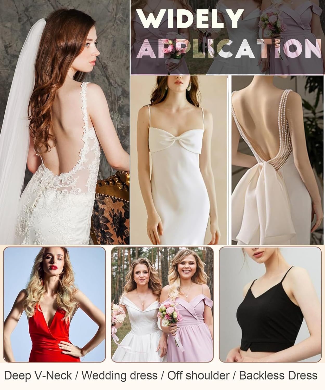 KISWON Seamless Cakes Added Lift Ultra-Thin Sticky Pasties Nipple Covers Silicone Strapless Adhesive Bras Breast Petals - Image 6