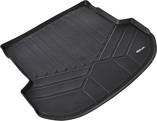 Miniatura 24 de SMARTLINER Alfombrillas de piso de 2 filas y forro de carga detrás de la tercera fila compatibles con Hyundai Palisade 2020-2025 Hyundai Elantra