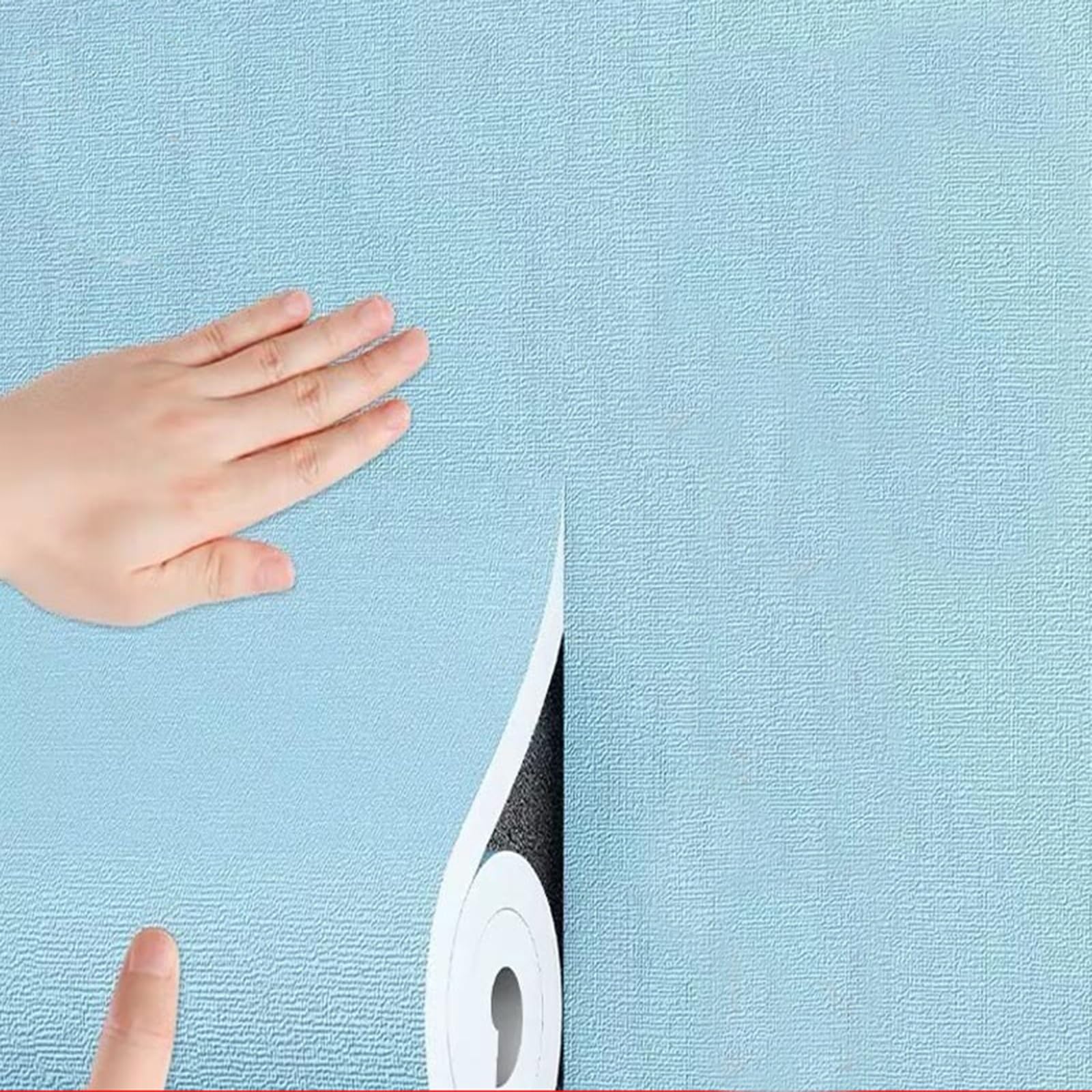 Papier peint thermique de chambre d'enfant, déco murale isolante et douce pour salon calme