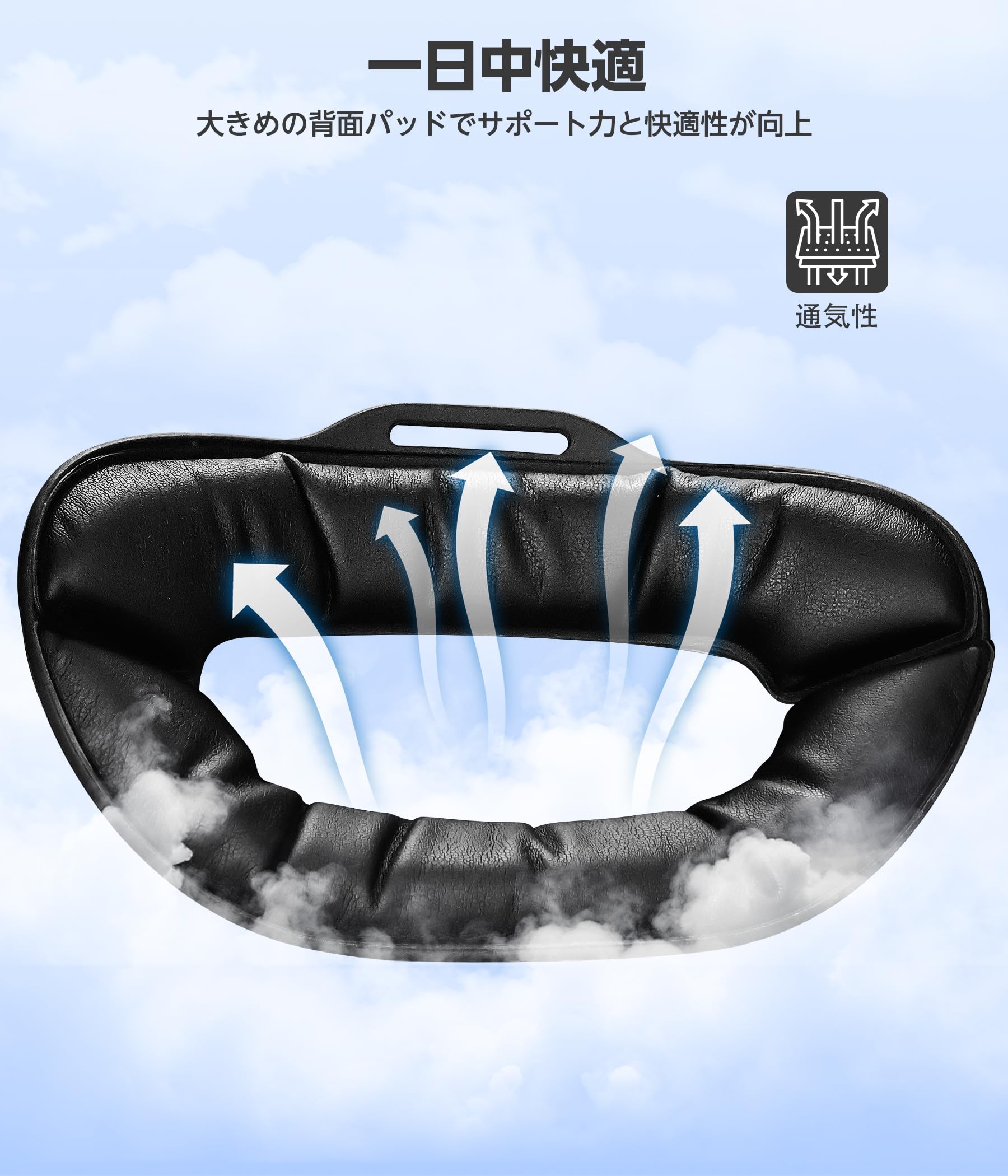 Amazon.co.jp: Quest 3S/Quest 3/Quest 2用ヘッドストラップ