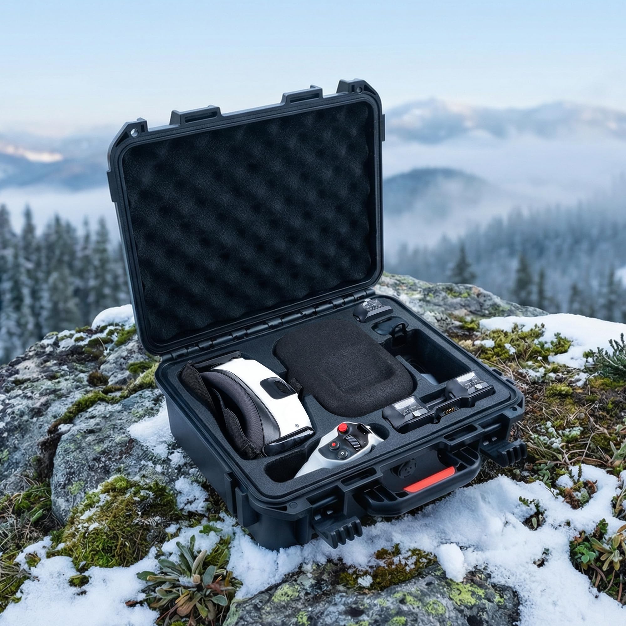 FPVtosky Étui Rigide pour Antigravity A1, Sac de Rangement de Protection étanche, Accessoires pour Drone, Batteries et équipement RC [étui Uniquement]