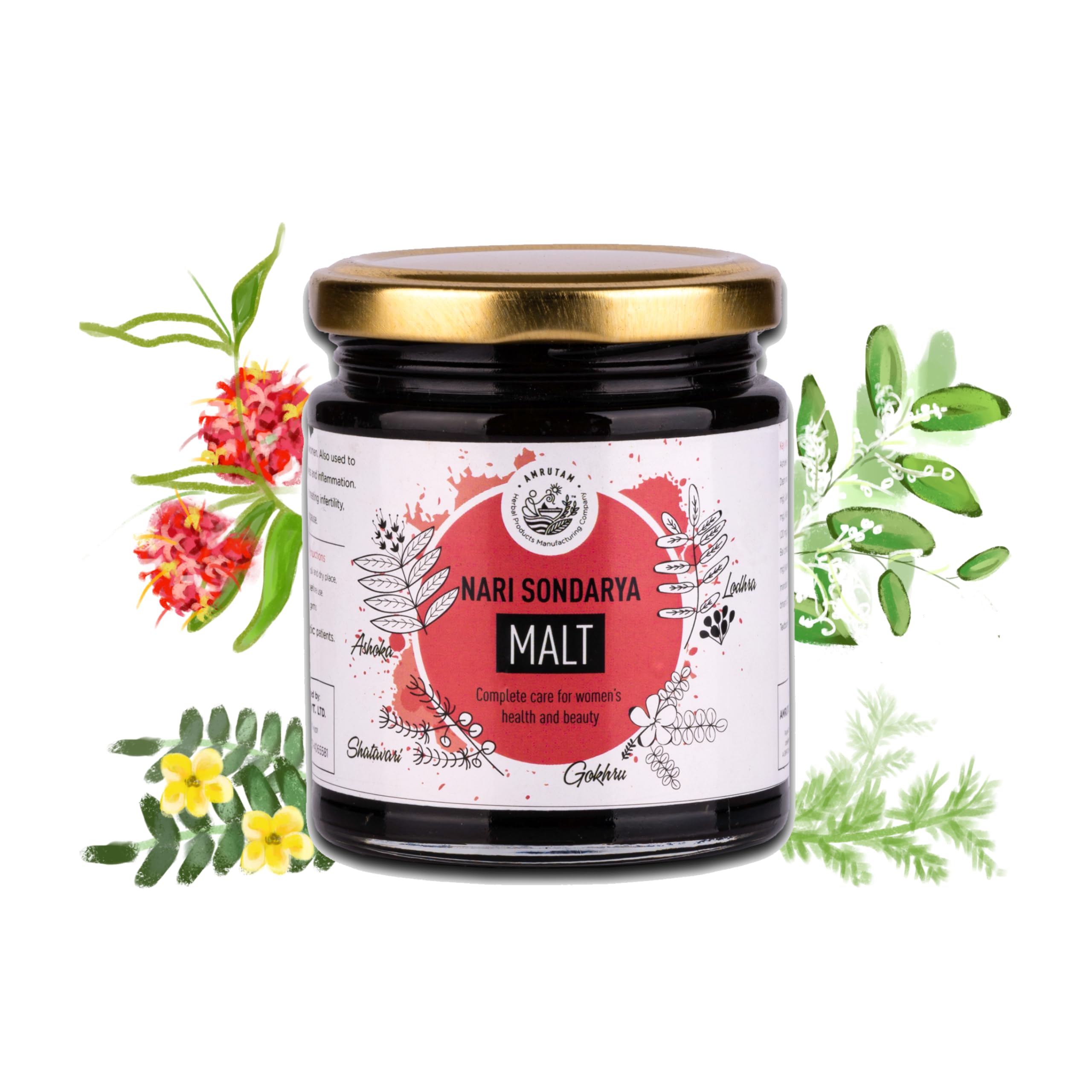 AMRUTAM Nari Sondarya Malt 100% Ayurvedic PCOS,PCOD-200gm Hormone Balance Supplement for Women | Supports Menstrual Pain, Mood Swings, Period Health & Delayed Periods | Hair and Skin Women Wellness (B0CBBZV5ZB) Amazon Price History, Amazon Price Tracker