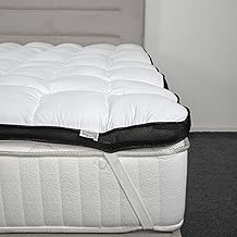 اغطية مرتبة من بيد اند هوم، مقاس سينجل، مصنوعة من الالياف، تصميم بلون موحد، لون ابيض