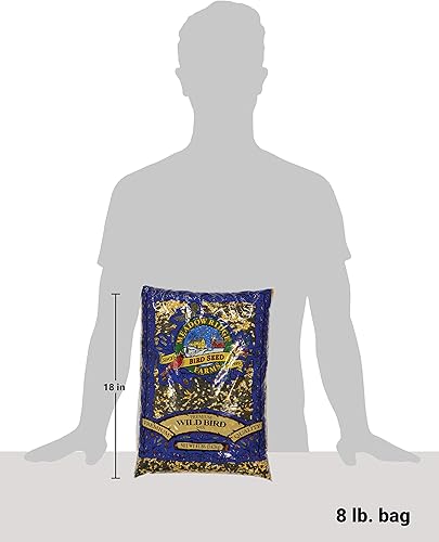 Miniatura 5 de Meadow Ridge Farms Mezcla de semillas de pájaros silvestres premium, bolsa de 17 libras