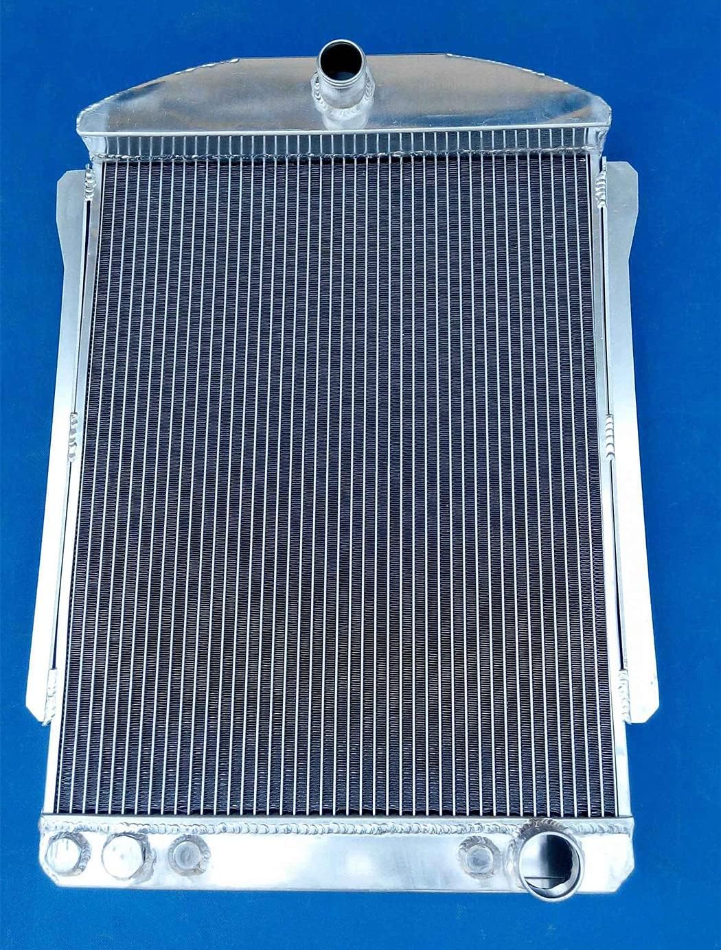 T56mm Full Aluminum Radiator for 1940-1941 Chevy Car Street Rod AT 40 41