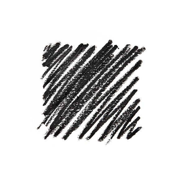 e.l.f. Satin Eyeliner Pencil, Smooth Glide Eyeliner For A Satin Finish, Includes A Built-In Sharpener, Vegan & Cruelty-Free, Black