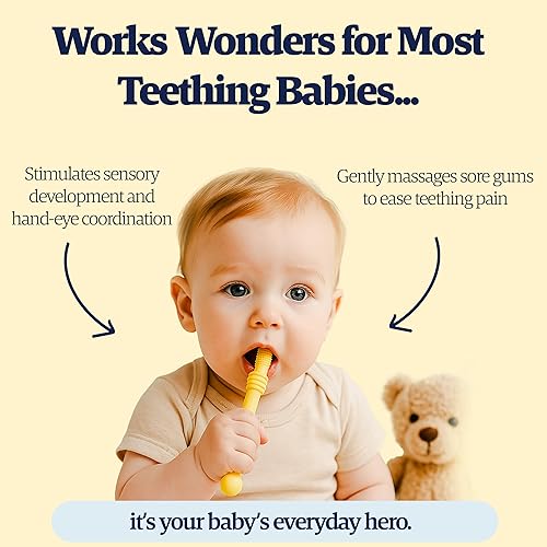 Miniatura 3 de Mordedores Montessori para bebés de 0 a 36 meses, juguetes sensoriales para la dentición, esenciales para padres y bebés, mordedor de regalo para