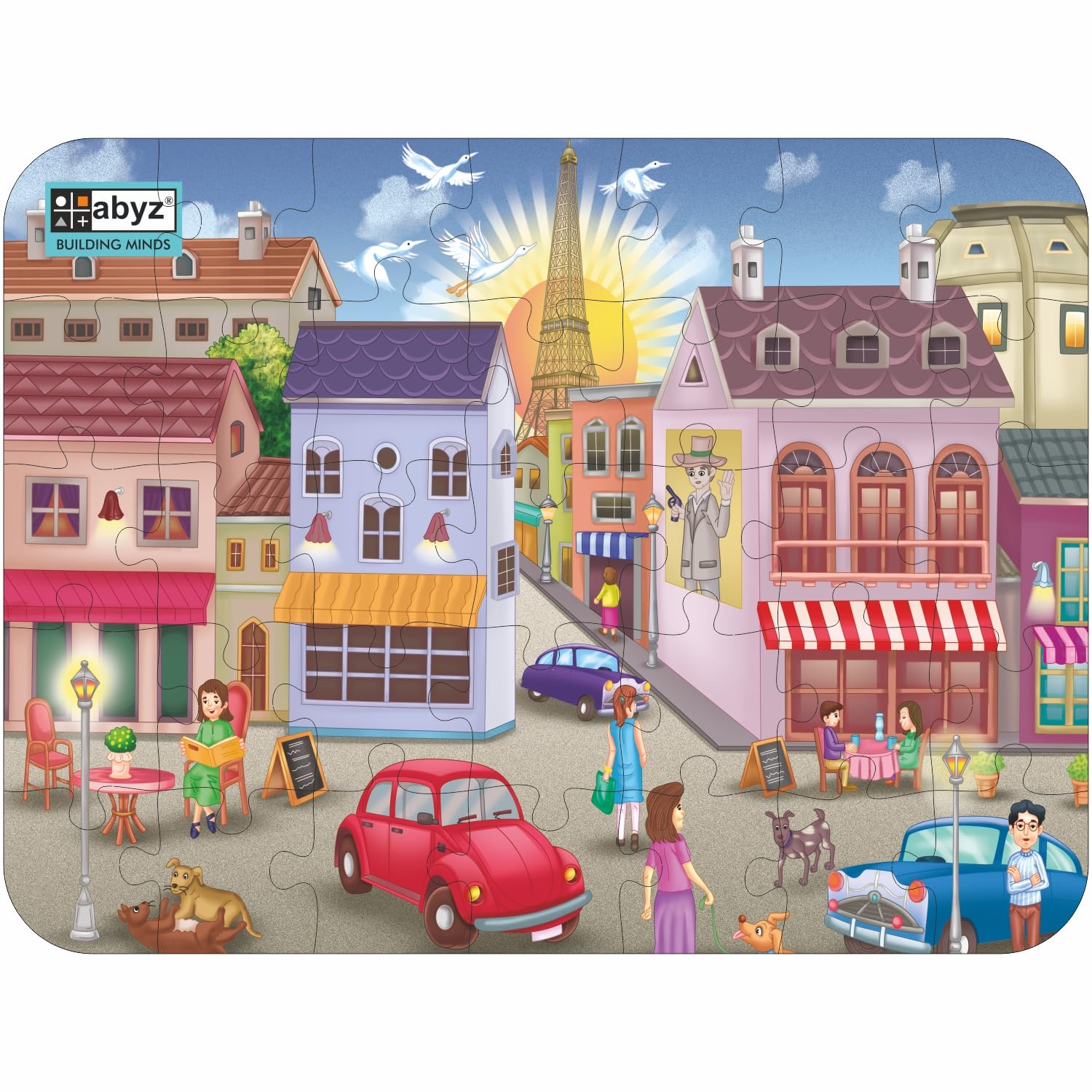 See full amazon price history chart for ABYZ Wooden Jigsaw Puzzles for Kids,City with Eiffel Tower Jigsaw Puzzle for Kids of Age 4-6 Years, 35 Pcs Puzzle (Pack of 2) ABYZ Wooden Jigsaw Puzzles for Kids,City with Eiffel Tower Jigsaw Puzzle for Kids of Age 4-6 Years, 35 Pcs Puzzle (Pack of 2) (B0D32VF48D) Amazon Price History, Amazon Price Tracker