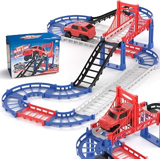DIY Construction Race Track Set