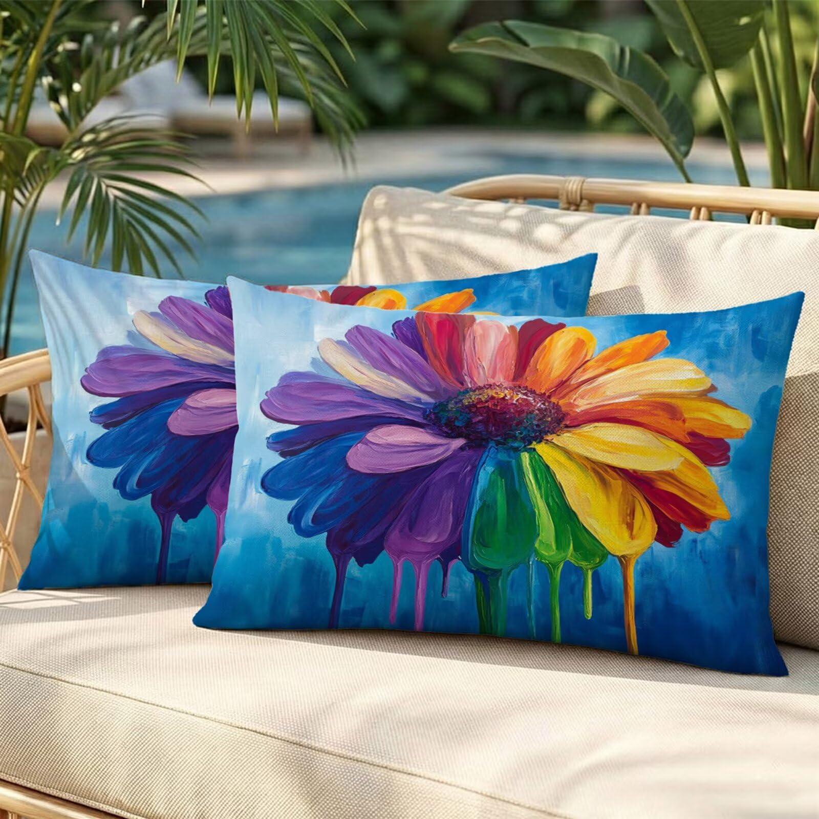 Housses de coussin extérieur imperméable pour des moments cocooning
