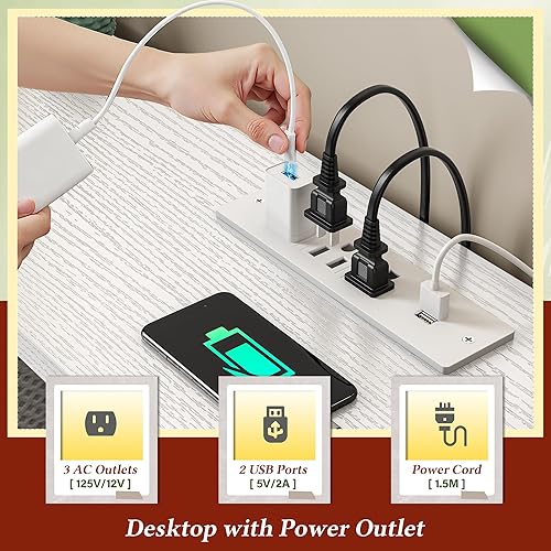 Miniatura 5 de Cómoda para dormitorio con 16 cajones de tela larga con estación de carga, soporte de TV para aparadores de TV de 60 pulgadas y cómoda para