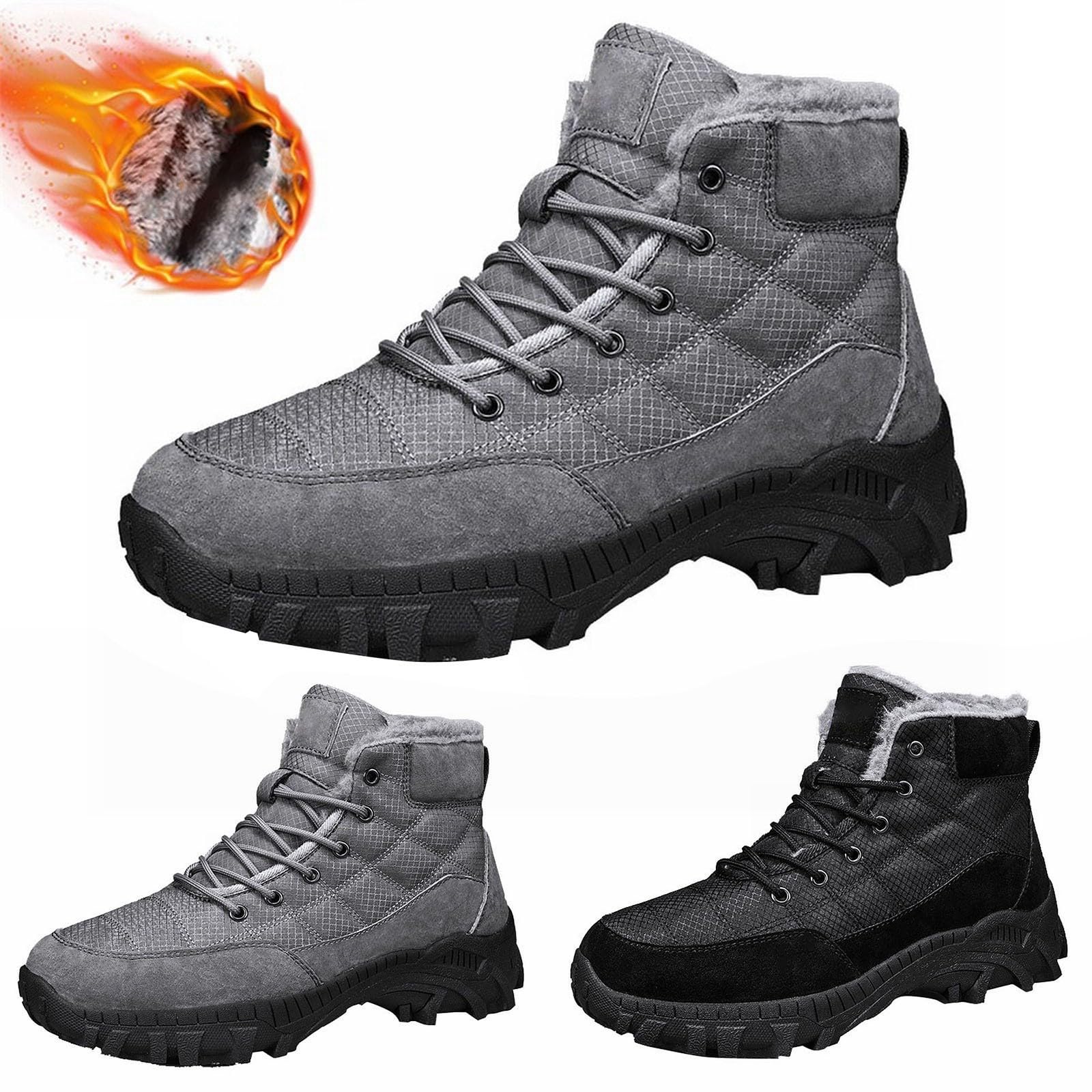 Bottes d'hiver chaudes et légères pour homme