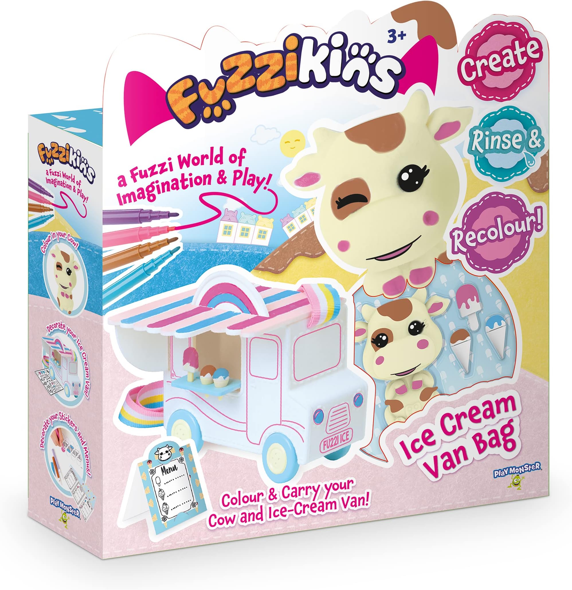 Fuzzikins Ice Cream Van Bag