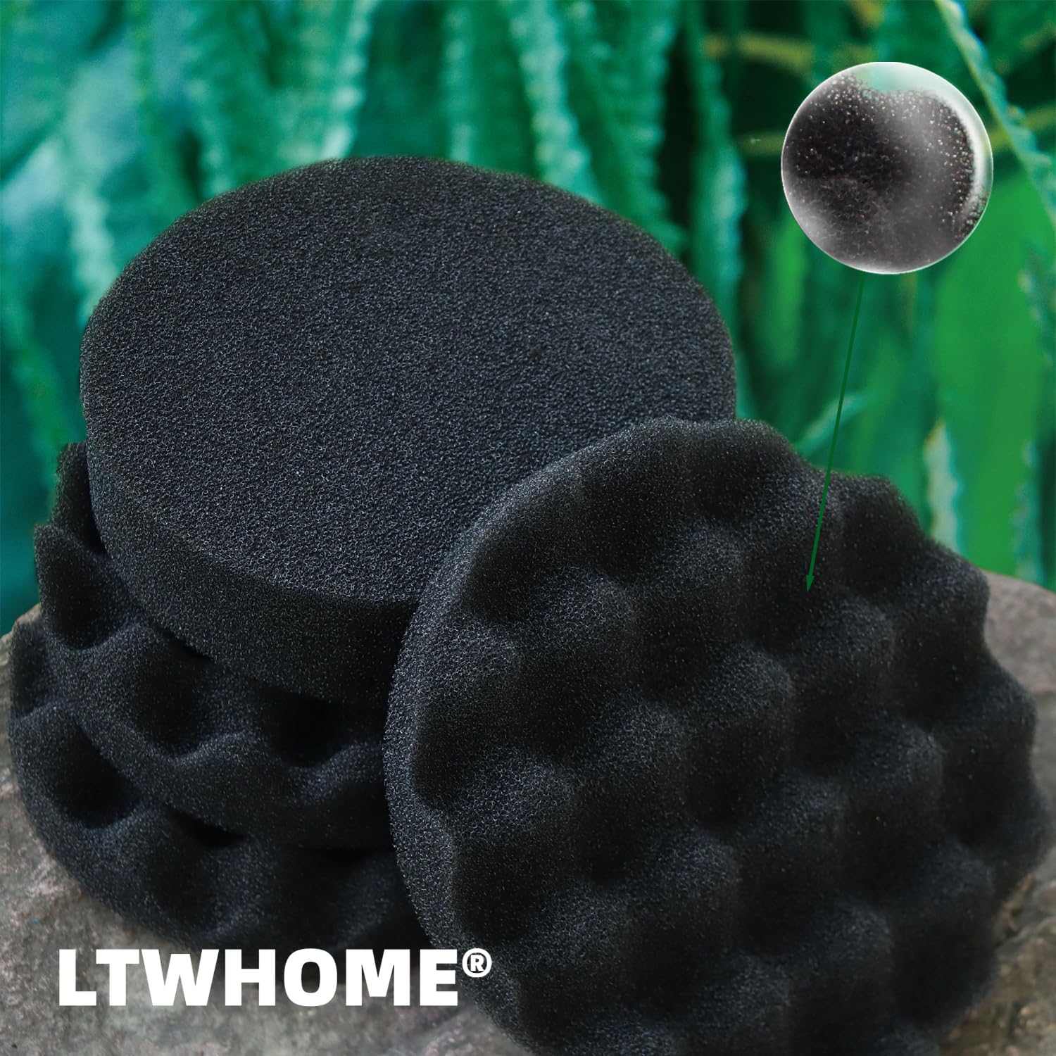 Compatible Bio-Mousseux Filtration Tapis Convient pour Fluval FX5 / FX6 Filtres (Paquet de 50)
