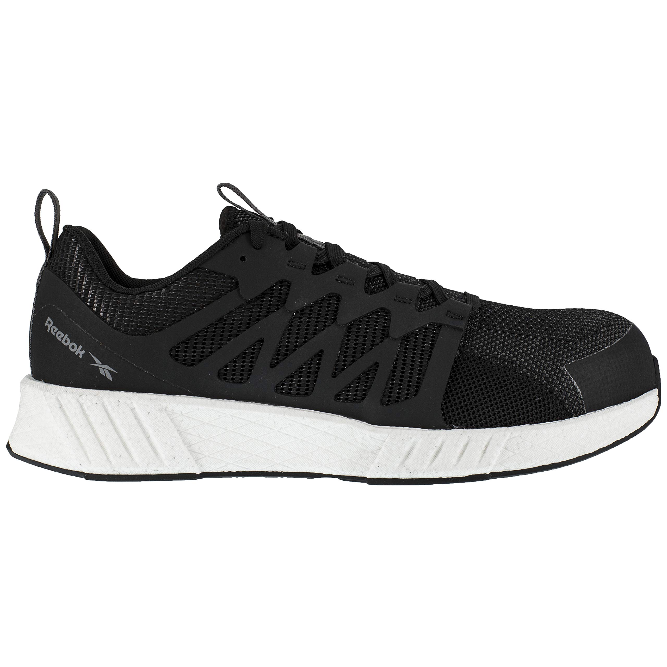 Reebok Fusion Flexweave Work Safety Toe Athletic Work Shoe Zapato Industrial y de construcciónHombre