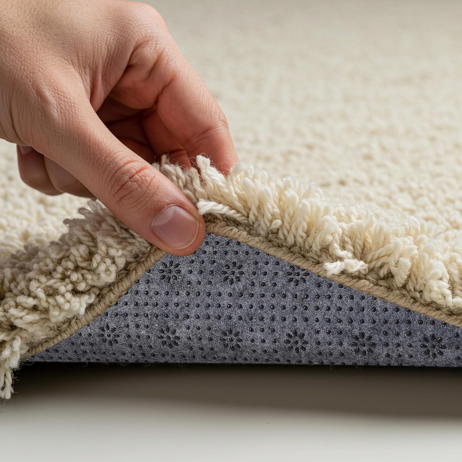 Pllieay 6Pcs Rug Tufting Kit, 2pcs 79’’x59’’ Tufting Cloth with Yellow Marked Lines, 2 pcs 72’’x40’’ Rug Backing Non Slip, Rug Making Kit for Adults, Monks Cloth with Backing for Punch Needle