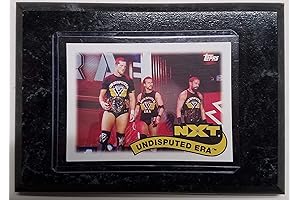 UNDISputed Era WWE TopPS 2018 Heritage NXT Collectible Card Mounted on a...