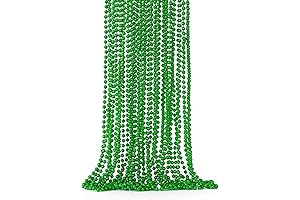 12PCS St. Patrick's Day Necklaces, Festive Accessories for Mardi Gras & St....