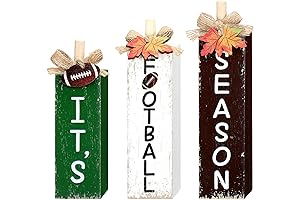 Redbaker Football Home Decorations