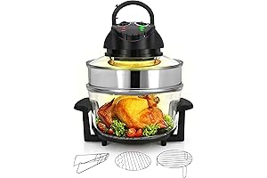 Nutrichef Convection Countertop Halogen Oven