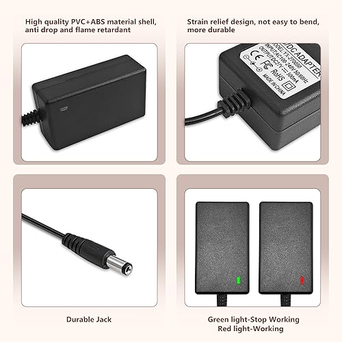 Miniatura 6 de Cargador de pistola de masaje de imagen más nítida de 27 V compatible con pistola de masaje Sharper Image 2437599 (no para 18V) 1011666 1013002