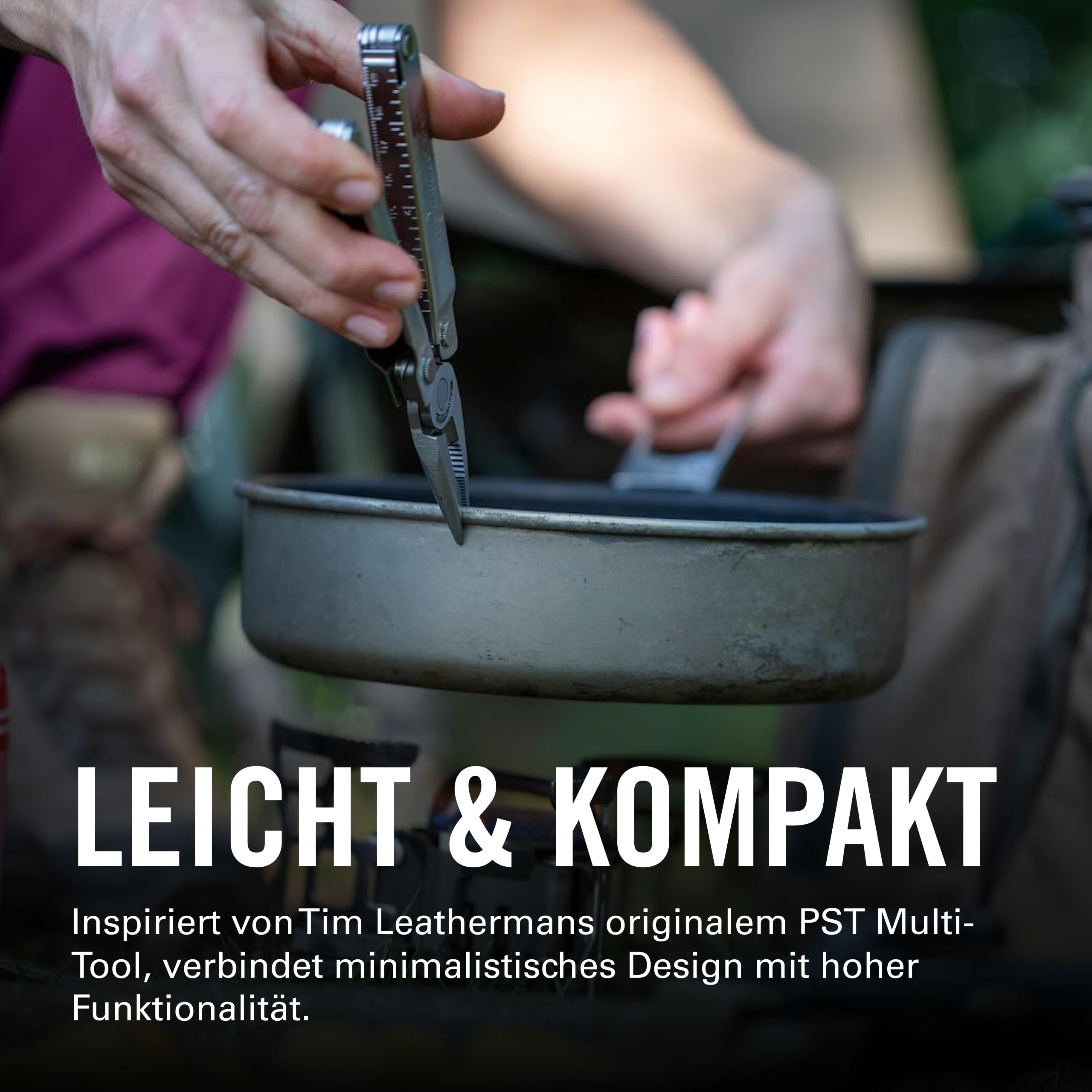 Leatherman Bond Multi-Tool - 14 Werkzeuge für Outdoor & Camping - Edelstahl