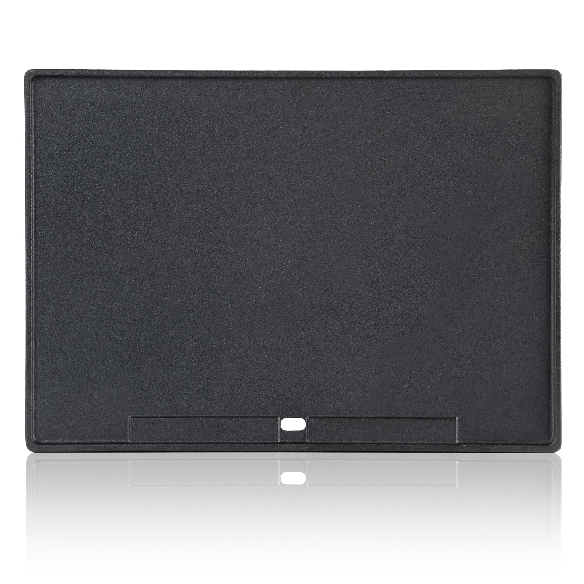 BBQ-Toro Plaque de cuisson en fonte | 48 x 31,5 cm | Plaque réversible, utilisation recto-verso | rectangulaire, universelle et massive | Tôle pour barbecue, pour grills à charbon de bois et gaz