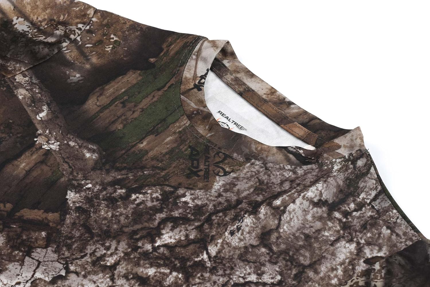 Realtree APX Youth Camouflage Short Sleeve Crewneck Shirt for Boys and Girls Polyester Performance Kids Tee - Image 5