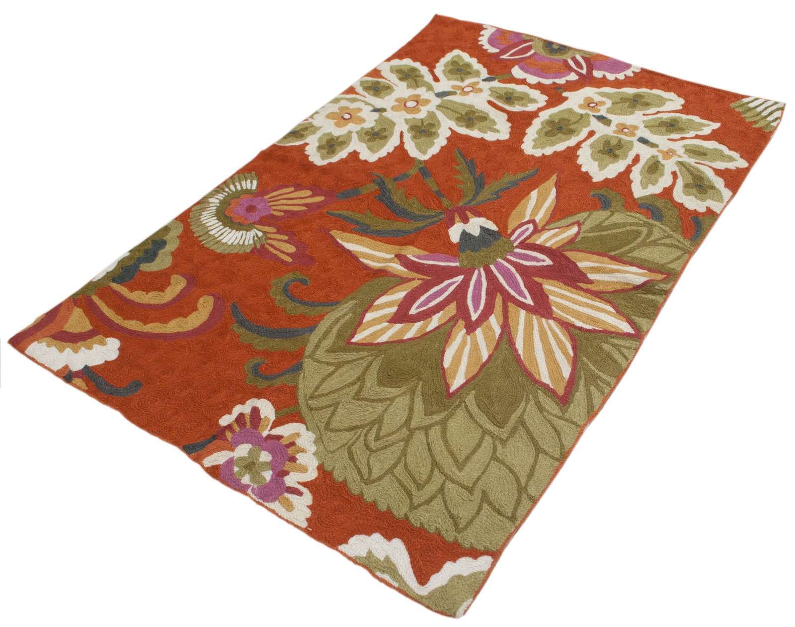 India Kilim Indo Suzani Ghelem Alfombras Gipsy CM 92x61