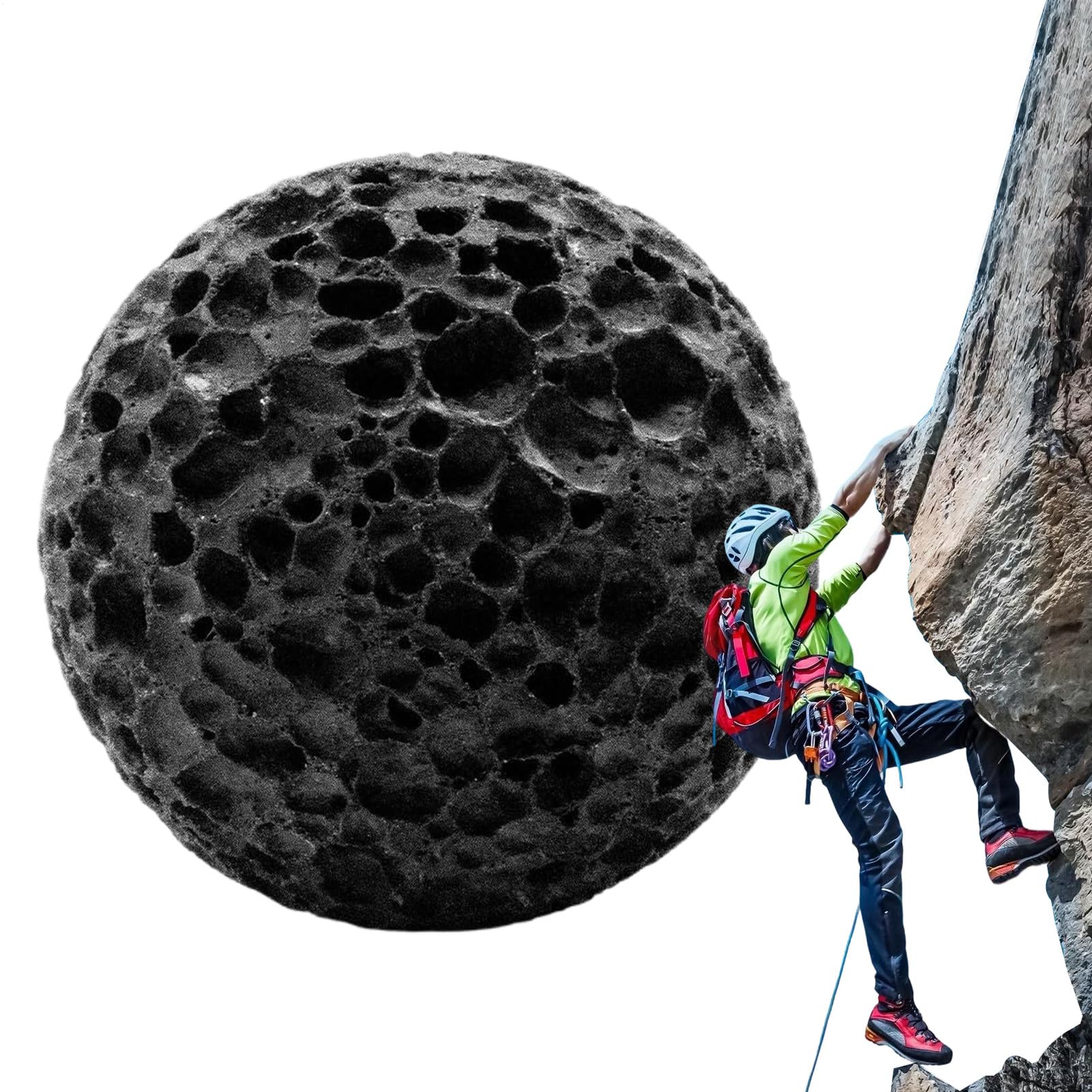 Hand Callus Ball | Sweatproof Grip Strength Training Ball | Moon-shaped Callus Balls For Hand | Improve Skin's Abrasion Resistance And Grip Strength, For Rock Climbing Training Or Daily Exercise