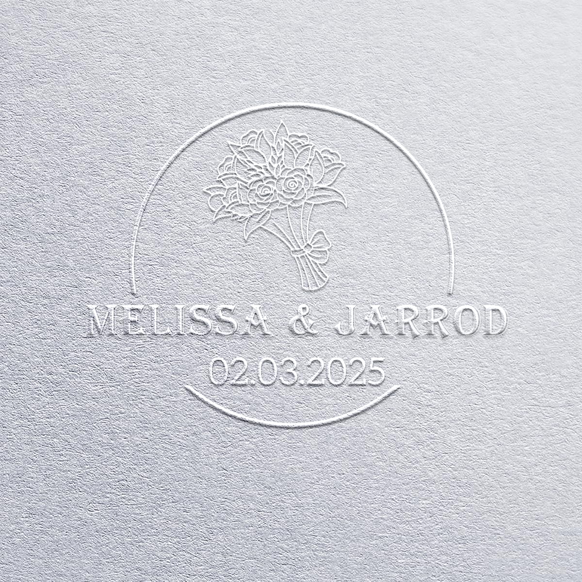 Custom Wedding Embosser Personalized Wedding Embosser 6 Designs to Choose from! Custom Embosser Stamp Monogram Embosser Name Embosser Floral Wedding Script Labels Mail