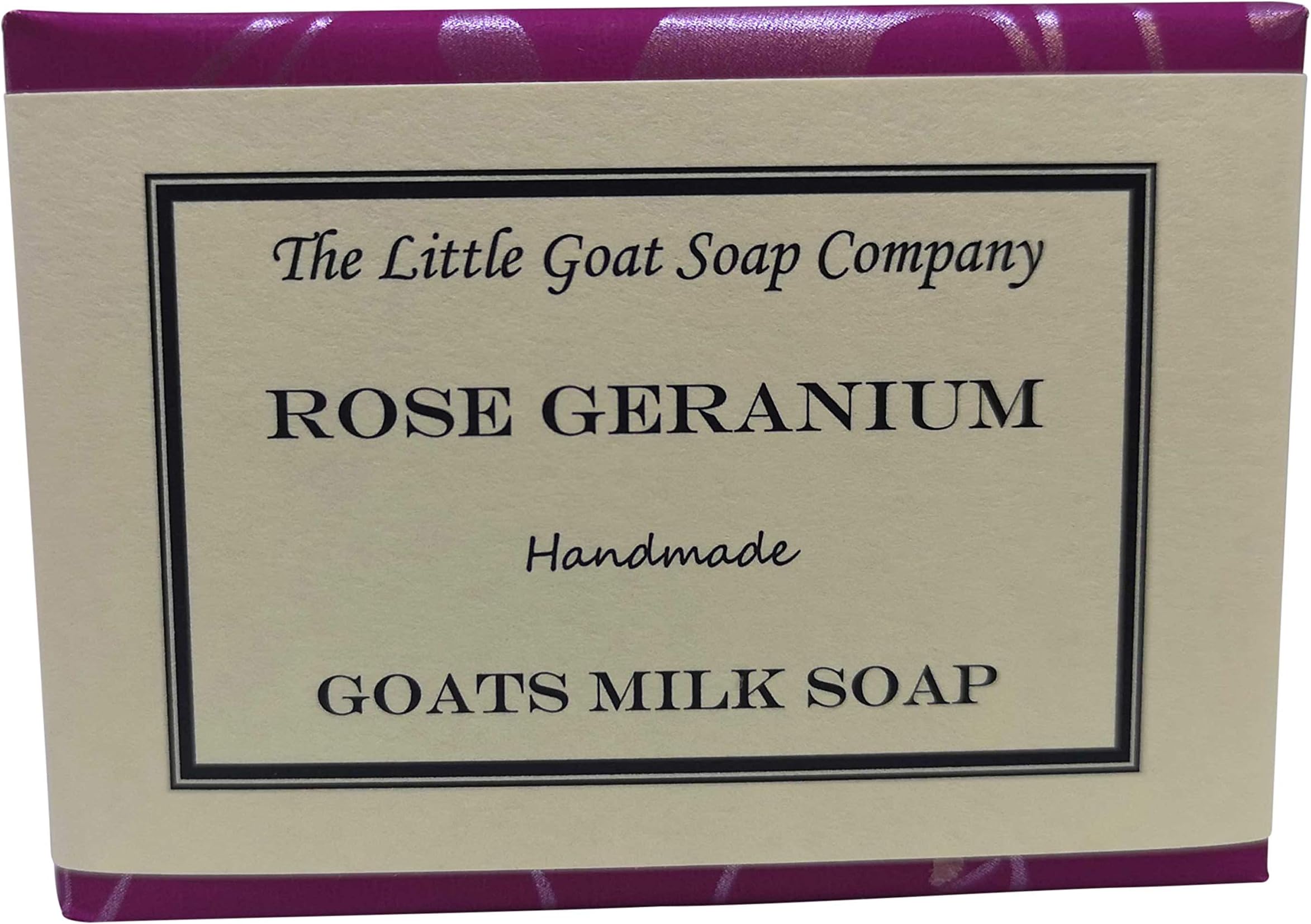 Rose Geranium Goats Milk Soap, 100 g