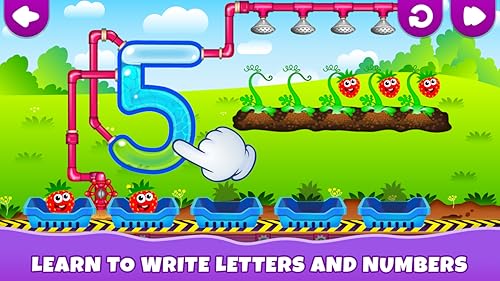 Academia da Comida Divertida! Jogos crianças 3 anos grátis: jogo de matemática, aprender escrever, l