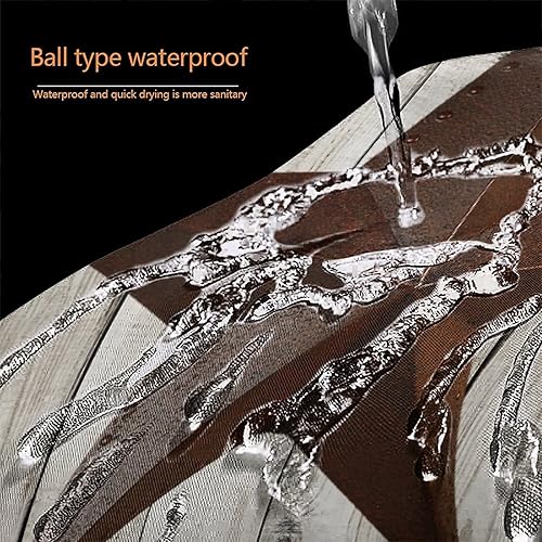 Miniatura 6 de Texas Star - Juego de 4 cortinas de ducha con alfombras de madera, estrellas oxidadas, estilo occidental, retro, granja, 4 piezas, alfombras de baño