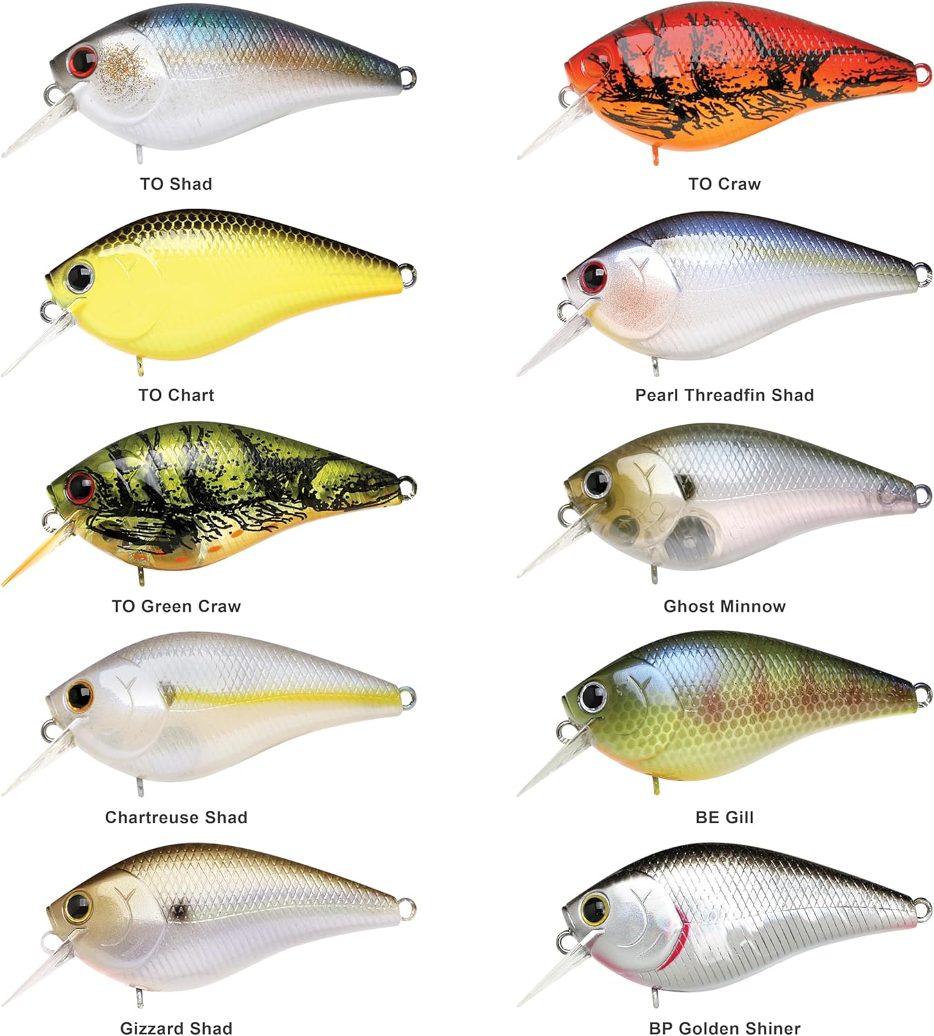 LUCKY CRAFT 1.5DRS Deep Rattle Sound Crankbait Fishing Lures, Shallow Diving Trout and Bass Lures, 3-4ft Depth, Square Bill Crankbait, Saltwater Fishing Gear and Accessories