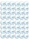 TIMA Table Tennis Balls - White Table Tennis Balls - 38mm Official Weight Balls - Three Star Professional Balls - 48 Pack Table Tennis Balls gallery image