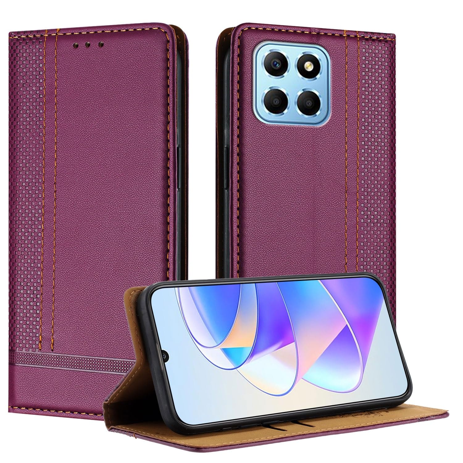 Étui Honor X8A 5G avec support vidéo pour visionner les mains libres - 8