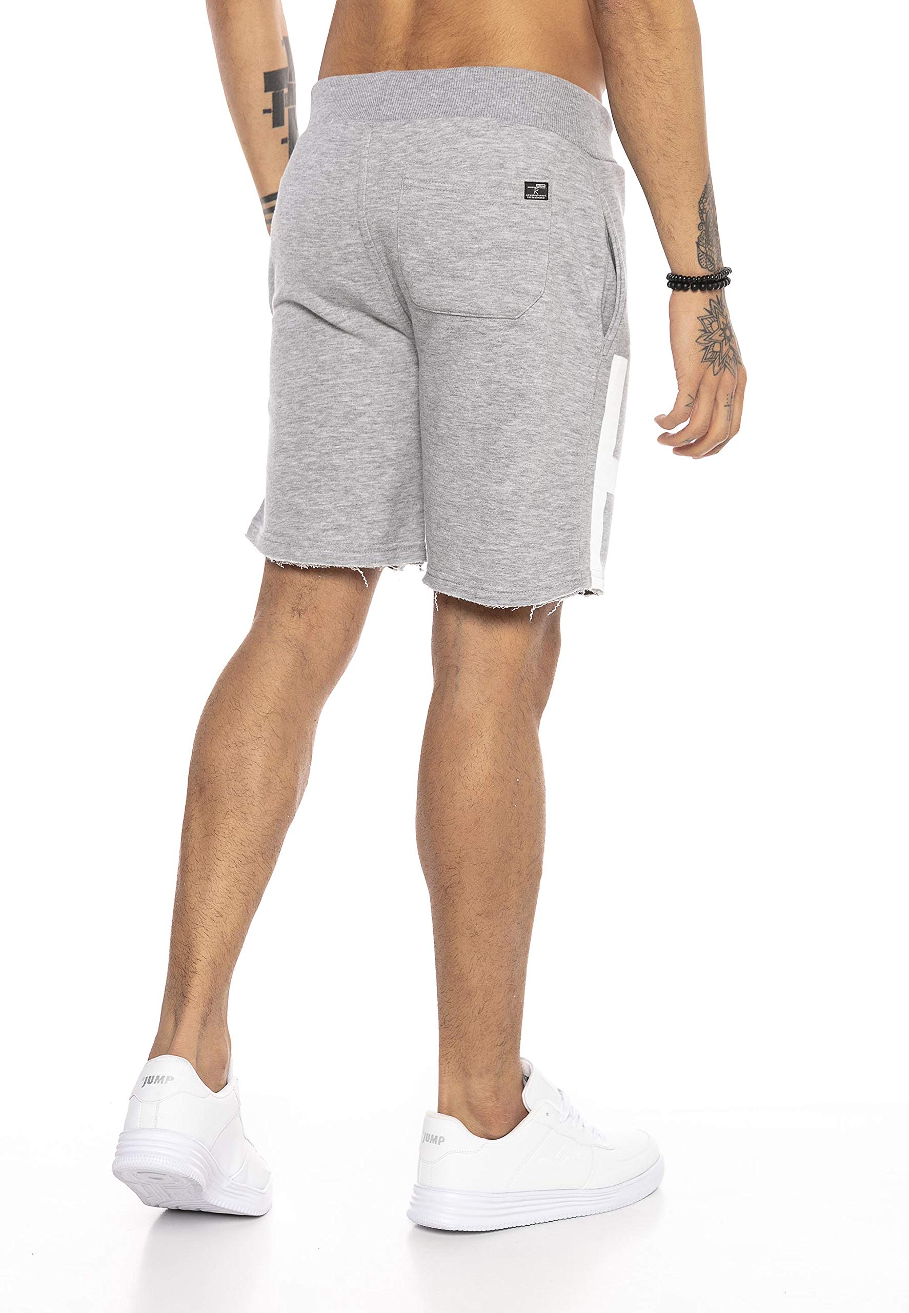 RED BRIDGE Pantaloncini Sportivi da Uomo Bermuda con Stampa Casual