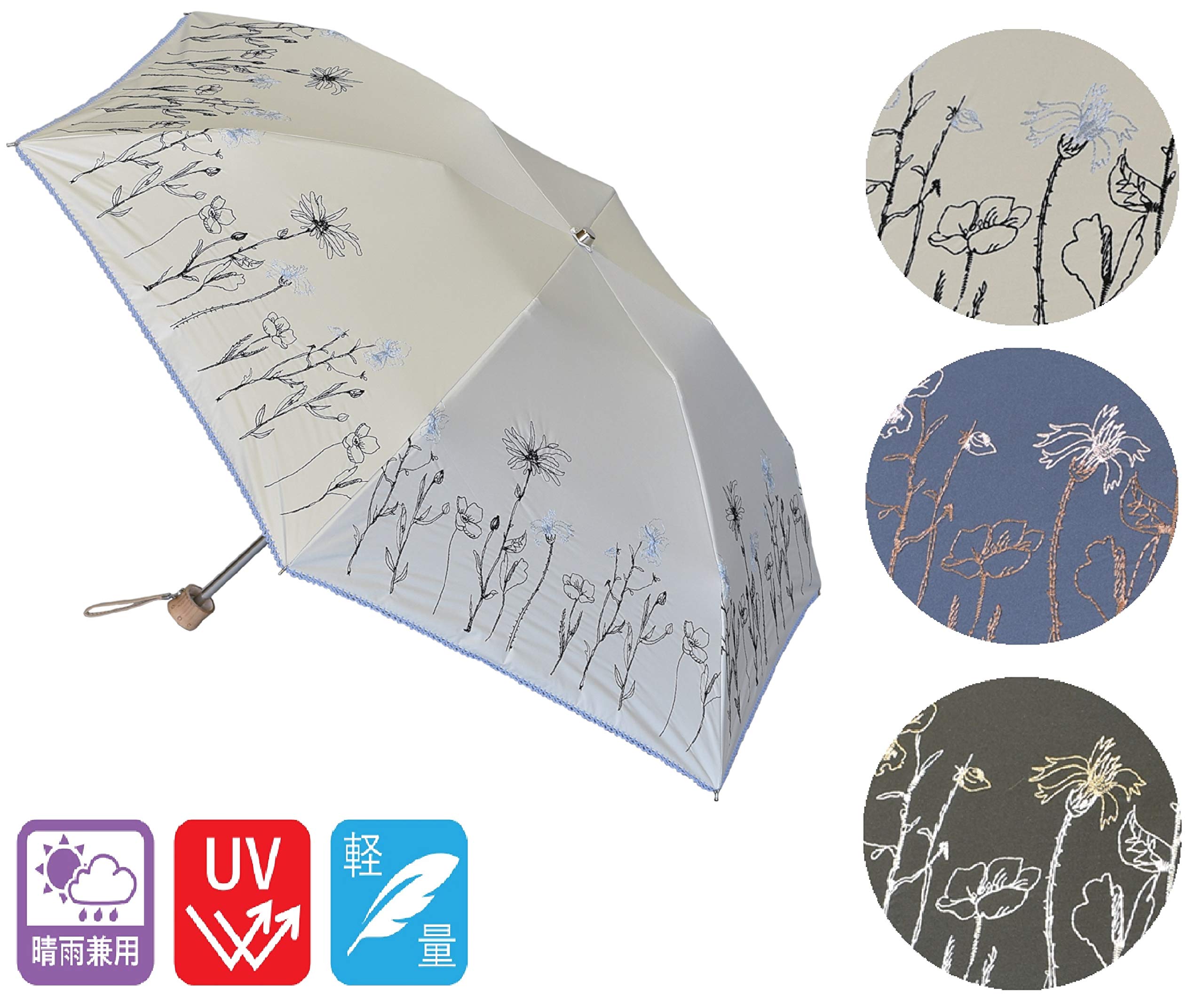 専用出品　折りたたみ傘 ブラック 50cm UVカット晴雨兼用 楽天市場】折りたたみ傘 レディース 通販 折り畳み傘 50cm 晴雨