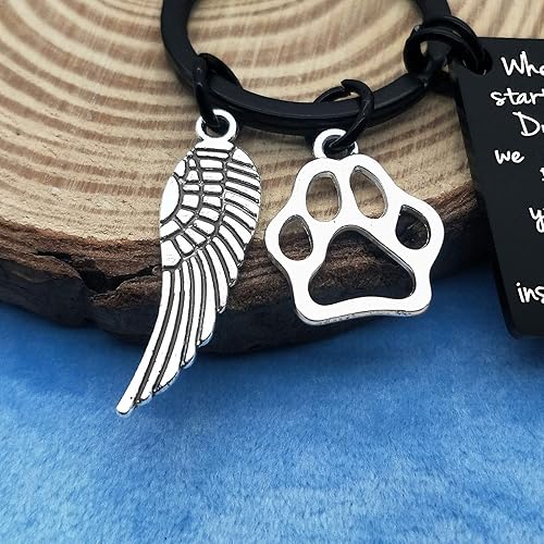 Miniatura 2 de Llavero con texto en inglés "Loss of Pet Memorial", regalo conmemorativo para mascotas, regalo de condolencias para perros y gatos, regalo de